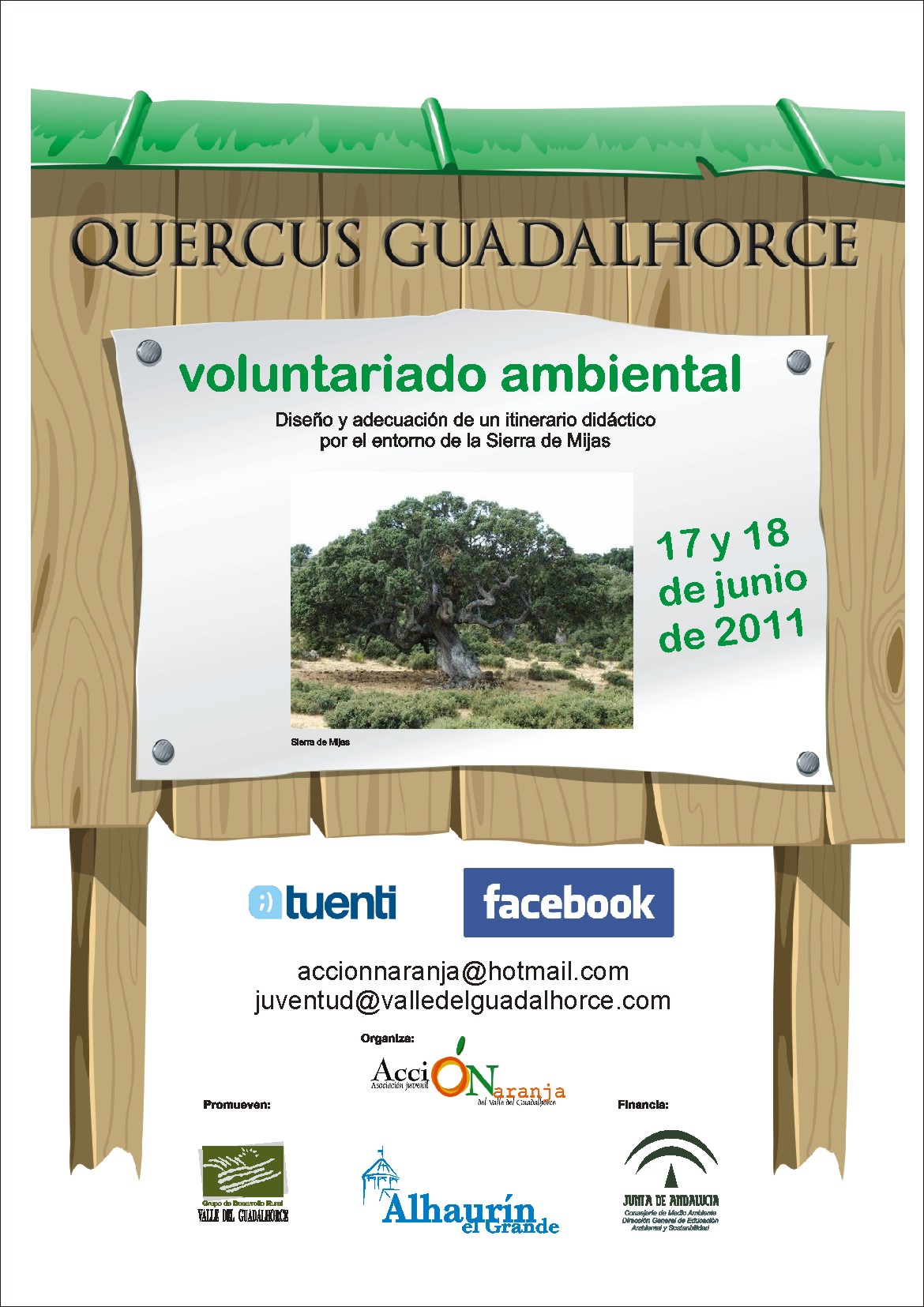 Quercus Guadalhorce, una ruta did�ctica por la Sierra de Alhaur�n el Grande